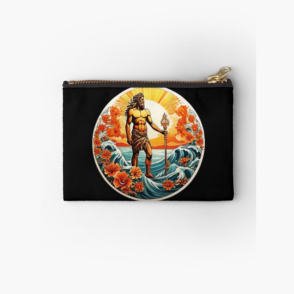 Item preview, Poseidon by the Beach with Ocean Waves and Orchids designed and sold by NautiChic.