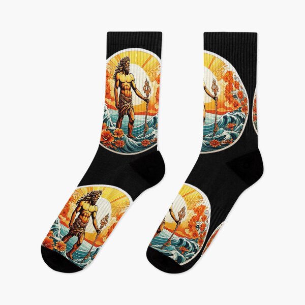 Item preview, Poseidon by the Beach with Ocean Waves and Orchids designed and sold by NautiChic.