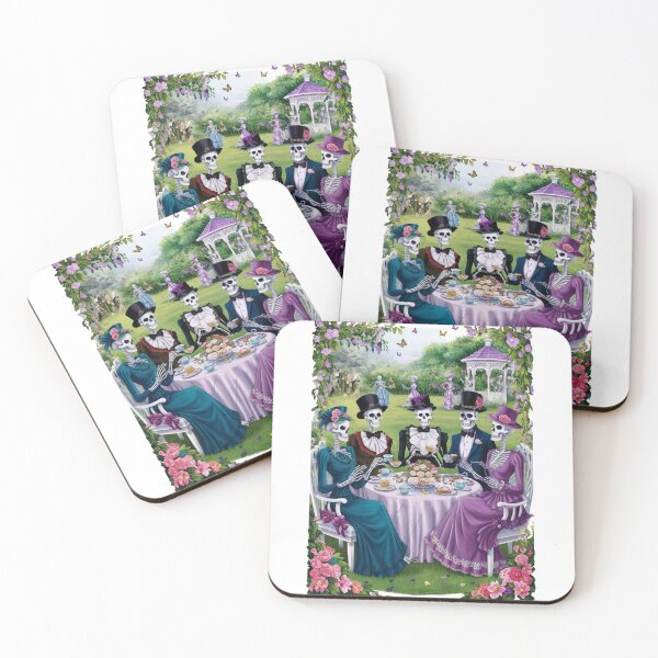 Item preview, Skeleton Garden Party designed and sold by deluxedigital1.
