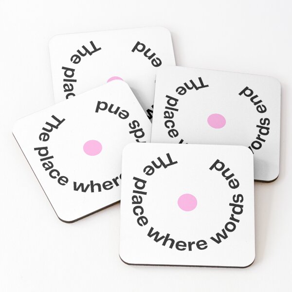 Item preview, The place where words end designed and sold by Elegansia-by-G.