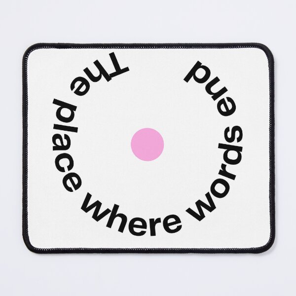 Item preview, The place where words end designed and sold by Elegansia-by-G.