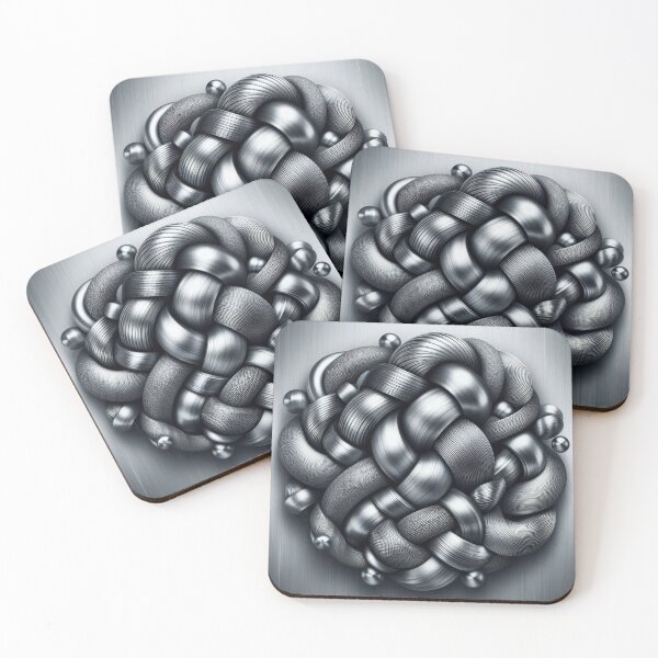 Item preview, Brushed Metal Knot 2 designed and sold by Sybille-Yates.