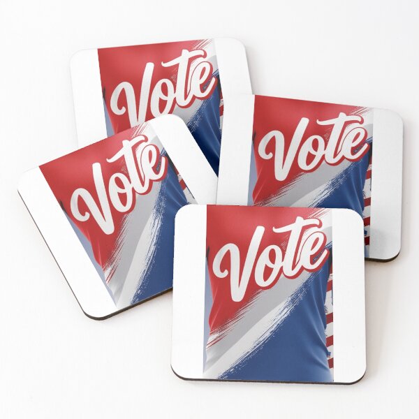 Item preview, “Patriotic Vote Banner Design” designed and sold by merve02shop.