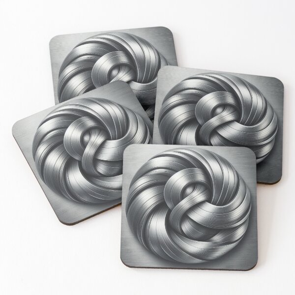 Item preview, Brushed Metal Knot 3 designed and sold by Sybille-Yates.