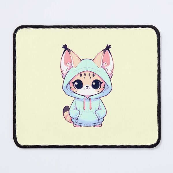Item preview, Cute serval #ServalLoverGift #ServalLover #ServalOwner #ServalMom #ServalDad #Serval designed and sold by Anna Halasek.
