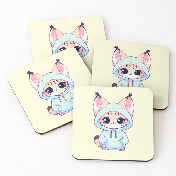 Item preview, Cute serval #ServalLoverGift #ServalLover #ServalOwner #ServalMom #ServalDad #Serval designed and sold by Anna Halasek.