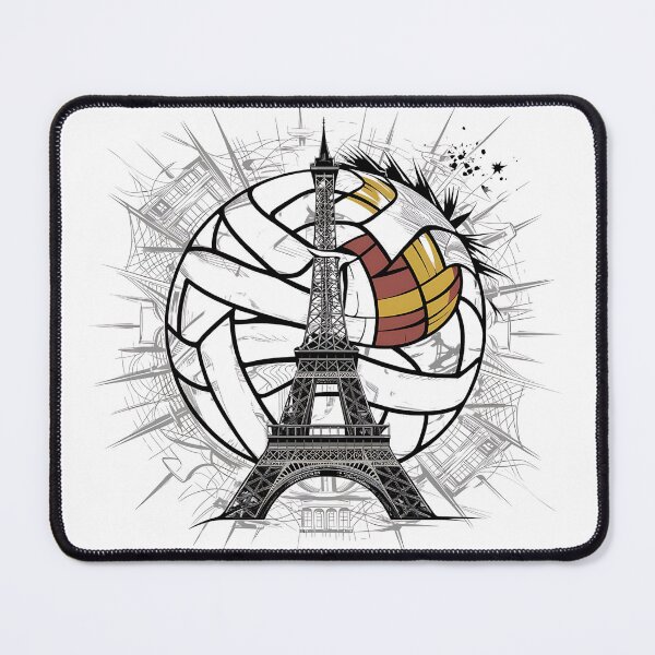 Item preview, Paris Volleyball: Elevate Your Game in the City of Lights designed and sold by BROWNEESHOUSE.
