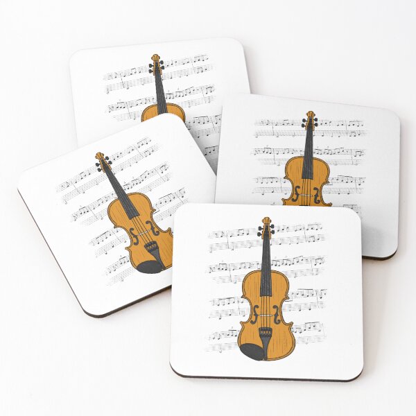 Item preview, Violin Music Score Violinist String Teacher Musician designed and sold by doodlerob.