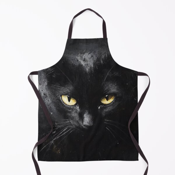 Item preview, Mysterious Stare of Midnight Kitty designed and sold by Rafał Stadnik.