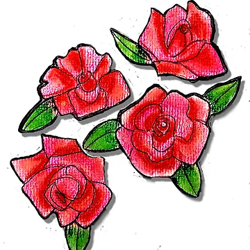 Artwork thumbnail, Red Roses by dpenn