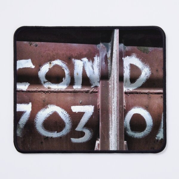 Item preview, Painted number on the side of a railway wagon designed and sold by Richard Flint.