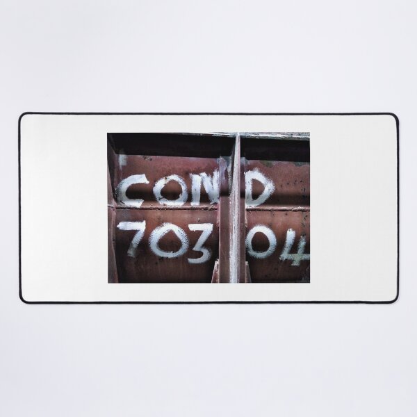 Item preview, Painted number on the side of a railway wagon designed and sold by Richard Flint.