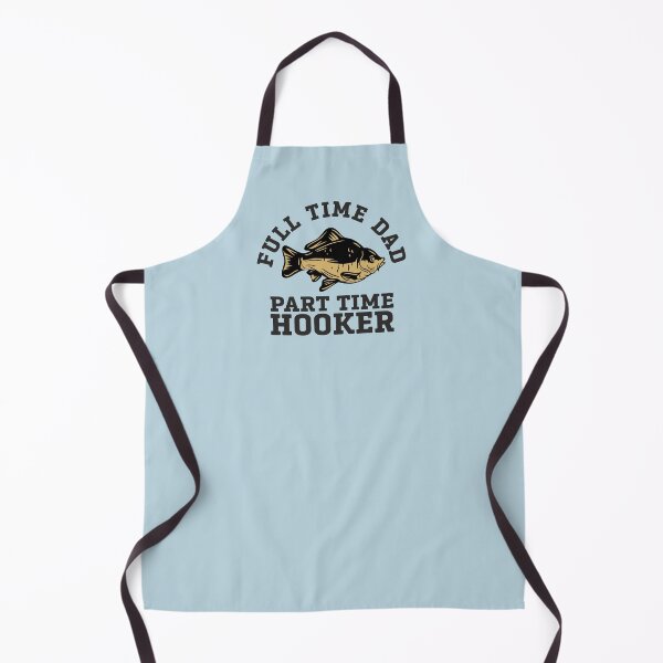 Item preview, Bass Fish Full Time Dad Part Time Hooker Funny Fishing Dad Joke designed and sold by alenaz.