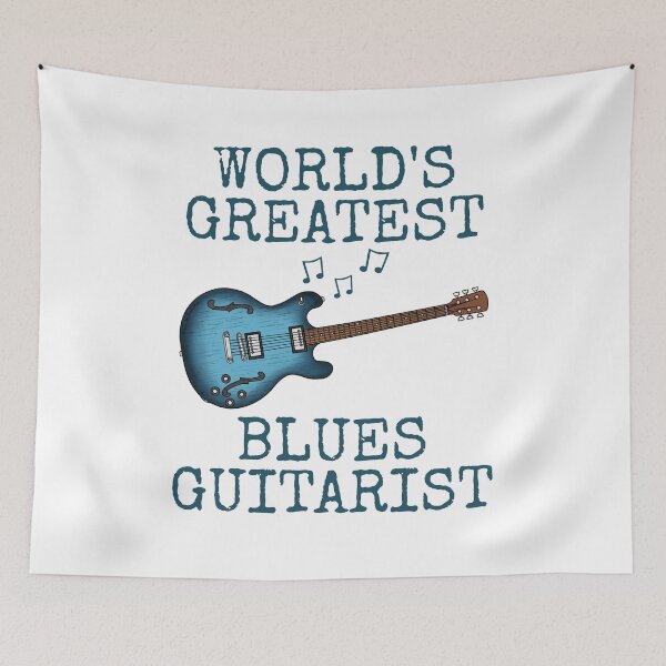 Artikelvorschau, Der weltbeste Bluesgitarrist, lustiger E-Gitarrenmusiker entworfen und verkauft von doodlerob.