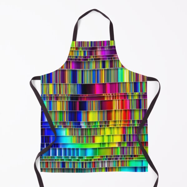 Item preview, Fractal Rainbow Ribbons in Vivid Colors designed and sold by Warren Paul Harris.