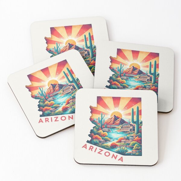 Item preview, ARIZONA United States of America, artistic shape designed and sold by Margival.