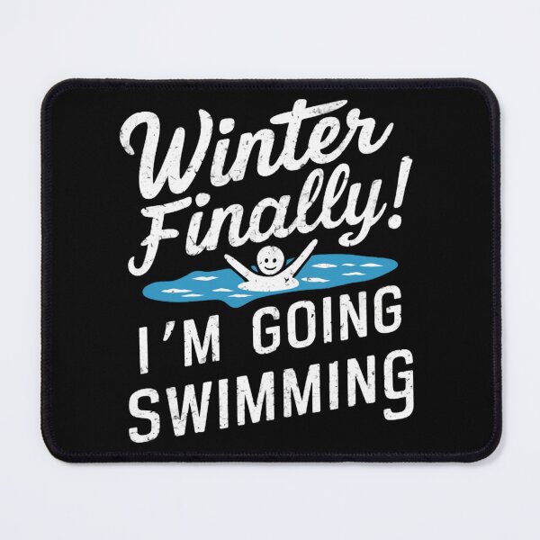 Item preview, Winter finally! gift fot winter swimmer designed and sold by Heneket.
