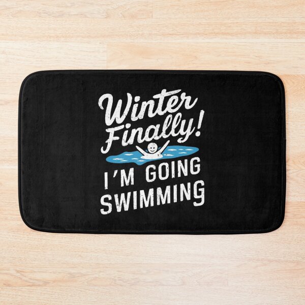 Item preview, Winter finally! gift fot winter swimmer designed and sold by Heneket.