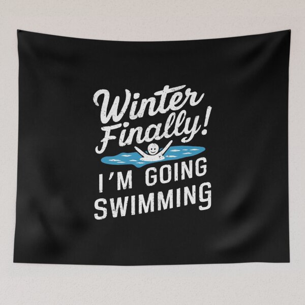 Item preview, Winter finally! gift fot winter swimmer designed and sold by Heneket.