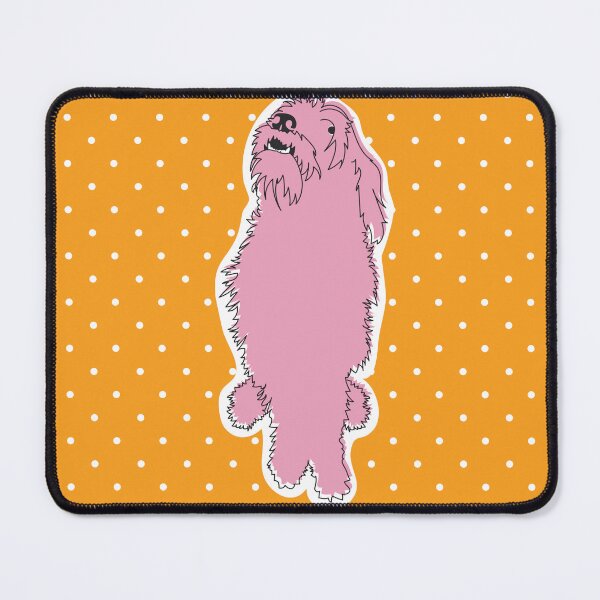 Item preview, Cockapoo Labradoodle Fluffy Dog Bella Pink designed and sold by Claire Frame.