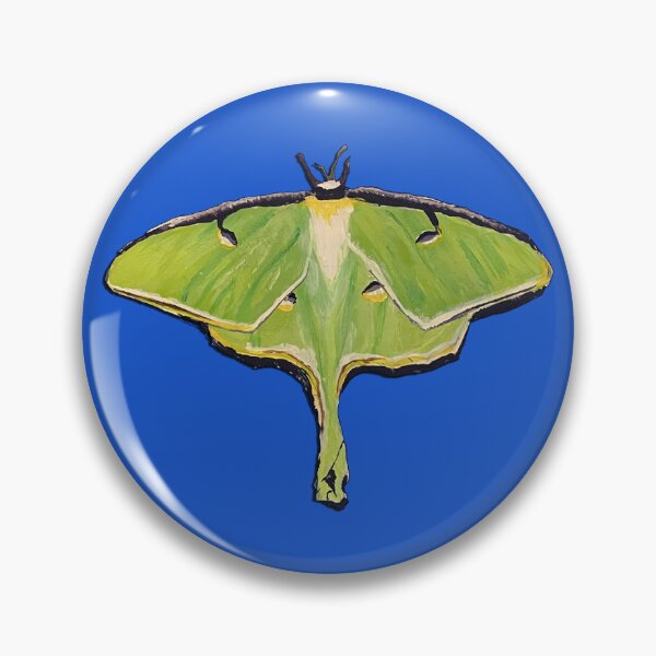 Item preview, Lunar Moth Painting designed and sold by Not-a-Crayon.