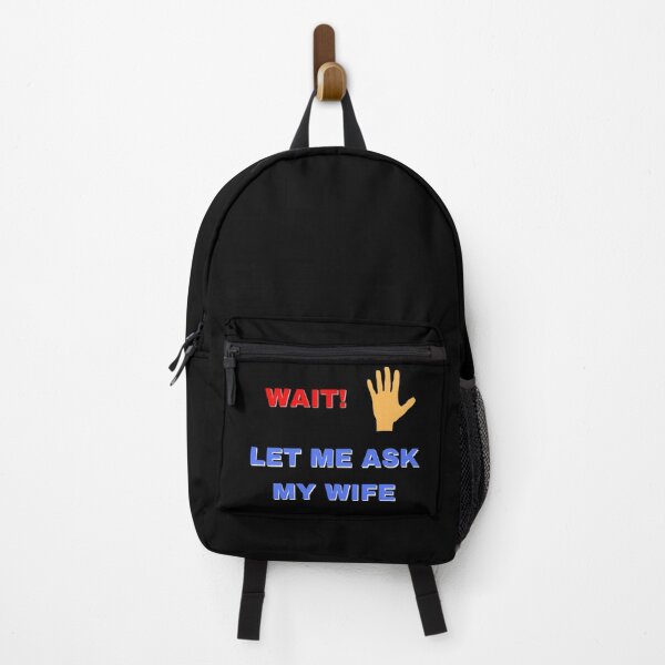 Item preview, Let Me Ask My Wife Funny Gifts For Husband designed and sold by MagChoCreations.