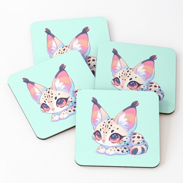 Item preview, Cute serval #ServalLoverGift #ServalLover #ServalOwner #ServalMom #ServalDad #Serval designed and sold by Anna Halasek.
