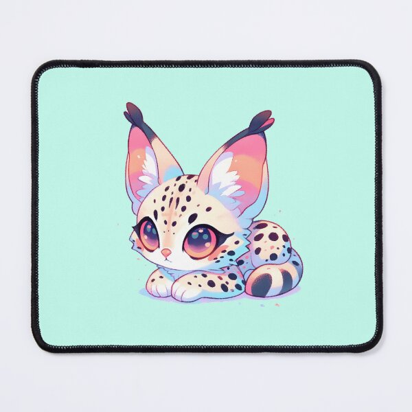 Item preview, Cute serval #ServalLoverGift #ServalLover #ServalOwner #ServalMom #ServalDad #Serval designed and sold by Anna Halasek.