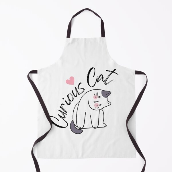 Item preview, Curious cat designed and sold by QuirkieCrafts.