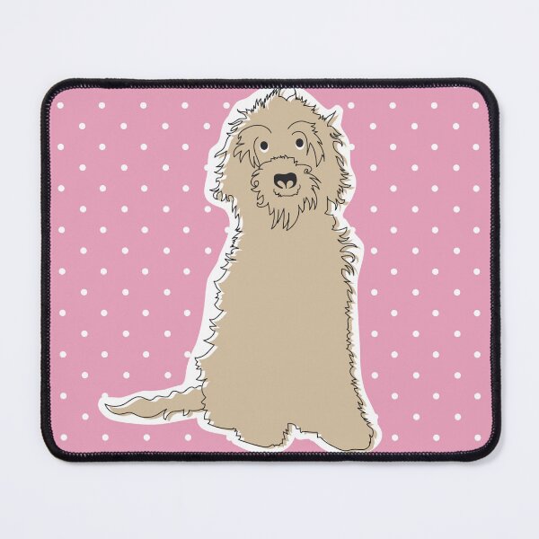 Item preview, Cockapoo Labradoodle Fluffy Dog Bella Tan designed and sold by Claire Frame.