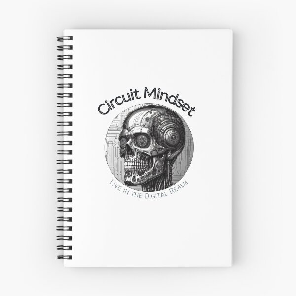 Item preview,  sleek cybernetic skull - Circuit Mindset: Live in the Digital Realm designed and sold by Iden-store.