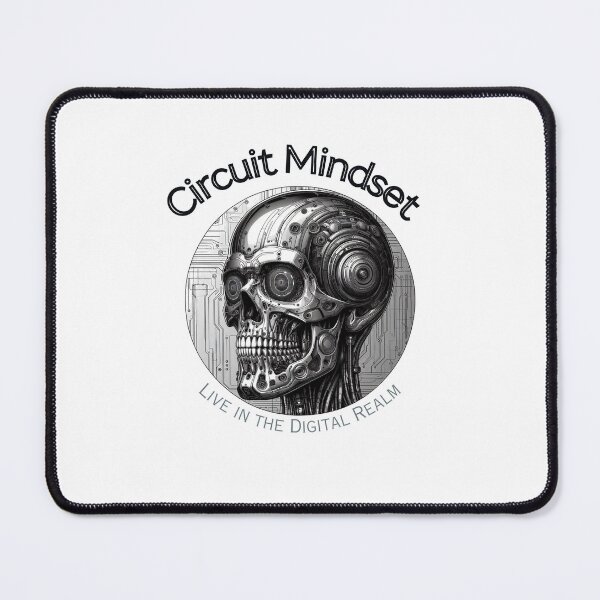 Item preview,  sleek cybernetic skull - Circuit Mindset: Live in the Digital Realm designed and sold by Iden-store.