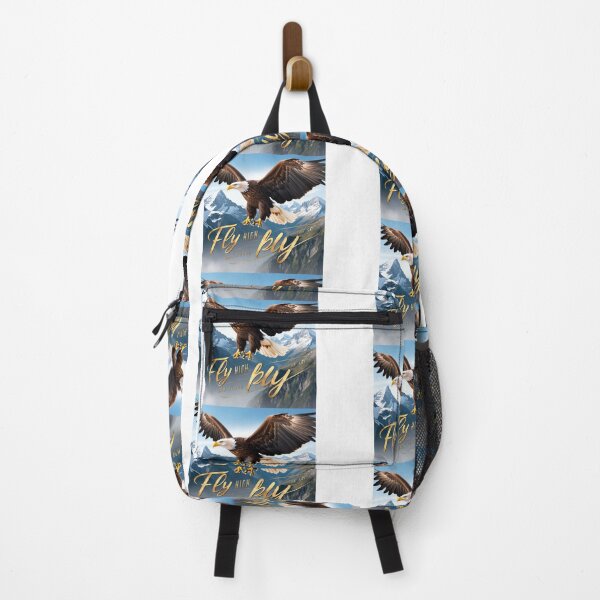 Item preview, “Majestic Eagle Soaring Above Mountains” designed and sold by merve02shop.