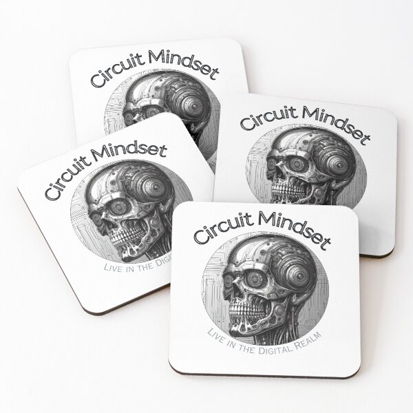 Item preview,  sleek cybernetic skull - Circuit Mindset: Live in the Digital Realm designed and sold by Iden-store.