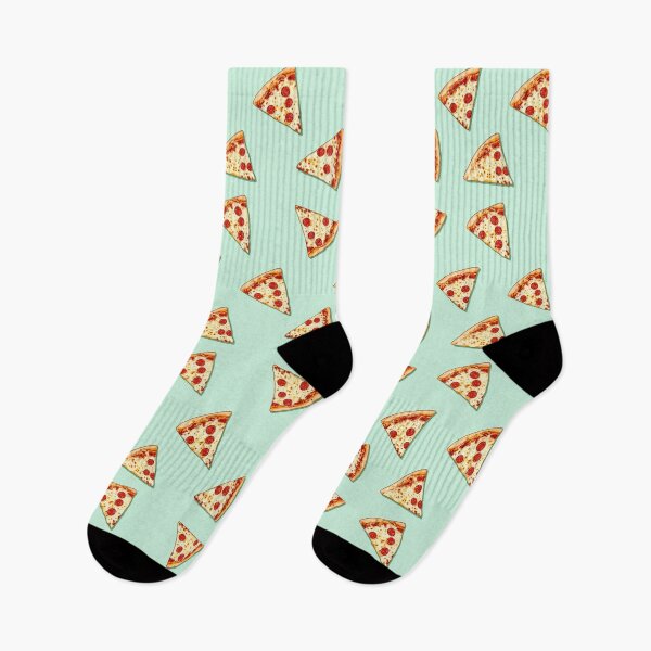Item preview, Pizza Pattern On A Green Background designed and sold by artlife709.
