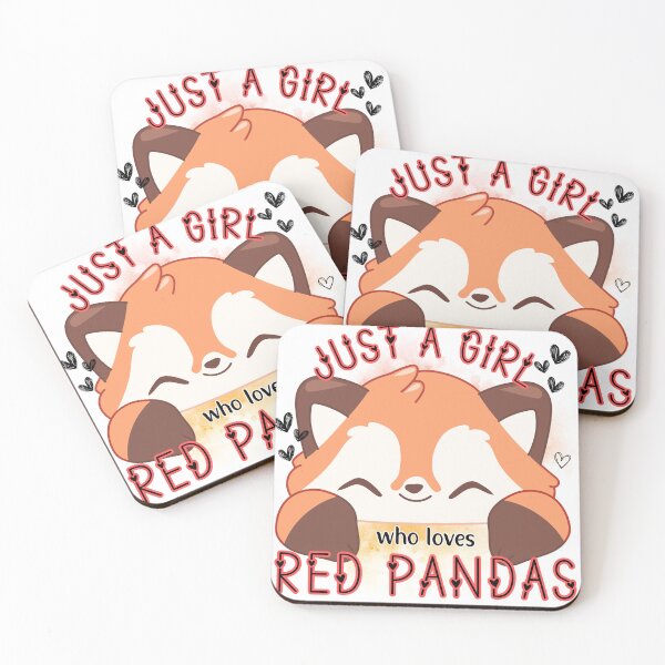 Item preview, Just a Girl Who Loves Red Pandas designed and sold by Tangsley.