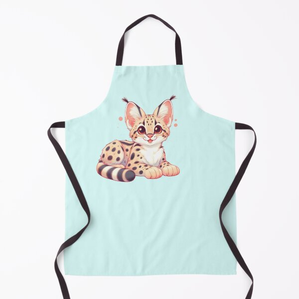 Item preview, Cute serval #ServalLoverGift #ServalLover #ServalOwner #ServalMom #ServalDad #Serval designed and sold by Anna Halasek.