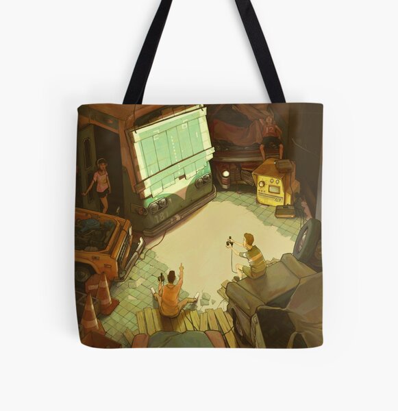 Playground All Over Print Tote Bag