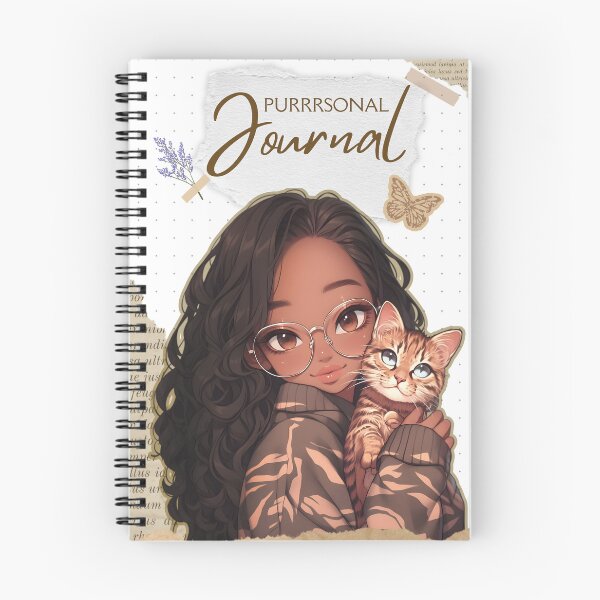 Item preview, Purrrsonal Journal designed and sold by cozyblend.
