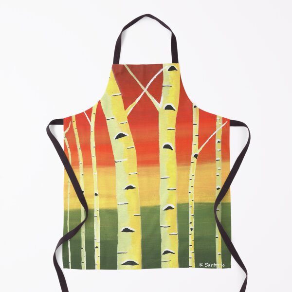 Item preview, Yellow Birch Trees designed and sold by Sartoris Art.
