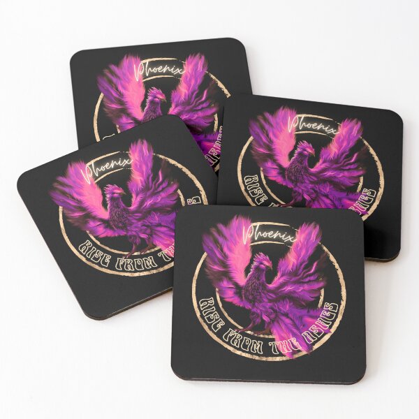 Item preview, Pink Phoenix rise from the Ashes Design for Fantasy Fans designed and sold by BeataY6Art.