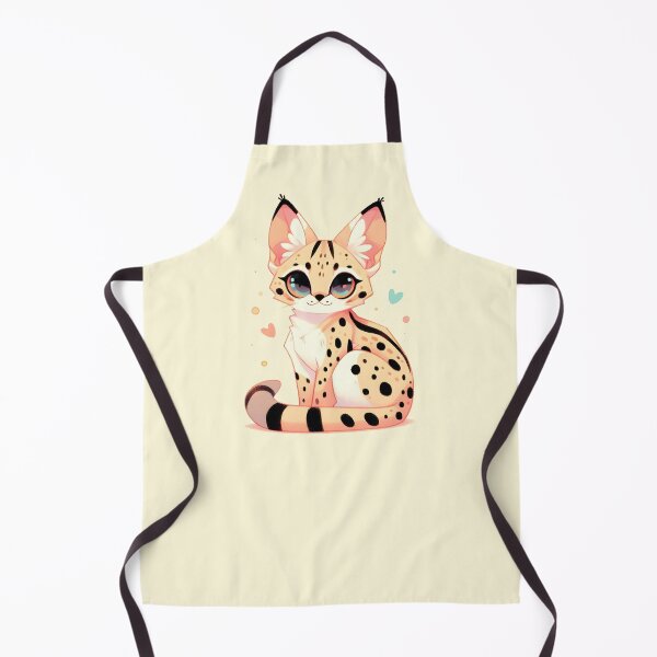 Item preview, Cute serval #ServalLoverGift #ServalLover #ServalOwner #ServalMom #ServalDad #Serval designed and sold by Anna Halasek.