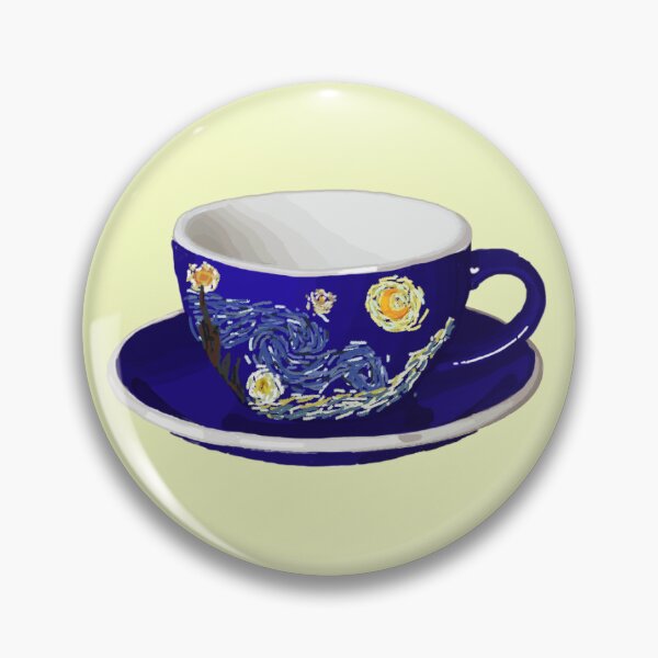 Item preview, Starry Night by Van Gogh Teacup designed and sold by Not-a-Crayon.