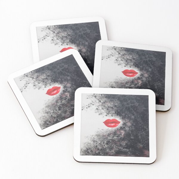 Item preview, red lip designed and sold by Sevenclover.