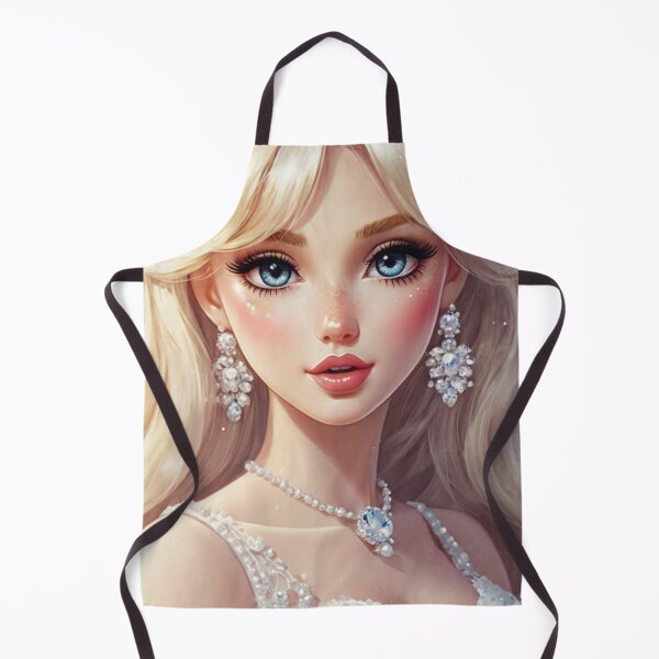 Item preview, Portrait of a stunningly beautiful bride in watercolor designed and sold by Millionsxi.