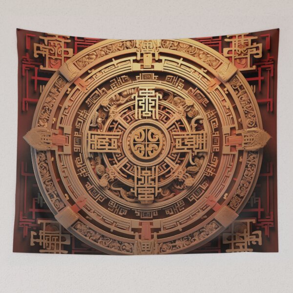 Item preview, Hermitage in the mountains designed and sold by fanzen69.