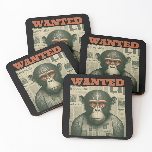 Item preview, Monkey - Wanted designed and sold by Pet-Z.