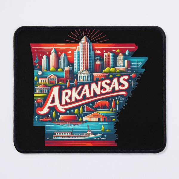 Item preview, ARKANSAS United States of America, artistic shape designed and sold by Margival.