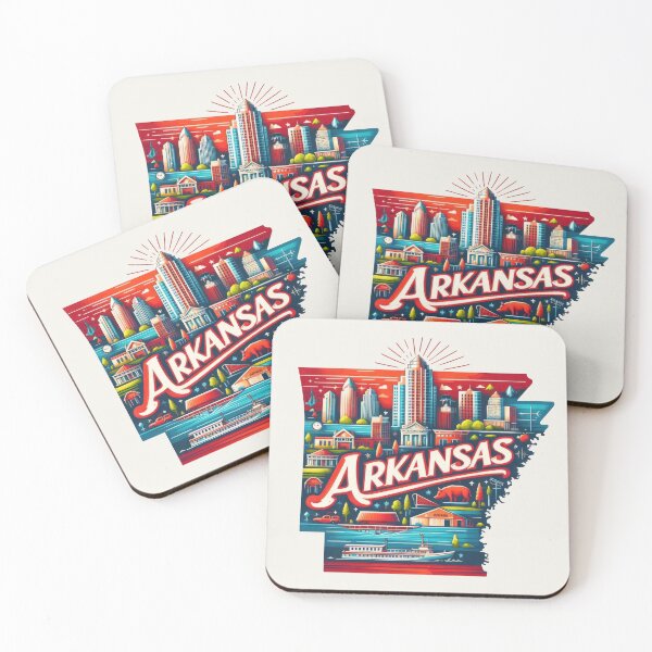 Item preview, ARKANSAS United States of America, artistic shape designed and sold by Margival.