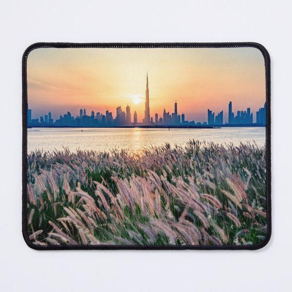Item preview, Stunning Dubai Skyline Sunset designed and sold by DavidGabisPhoto.
